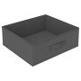 Storage shelf with 4 gray fabric baskets. by vidaXL, Lockers and storage cabinets - Ref: Foro24-322623, Price: 38,31 €, Disco...