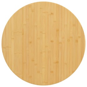 Bamboo table top Ø80x2.5 cm by vidaXL, Table tops - Ref: Foro24-352683, Price: 77,97 €, Discount: %