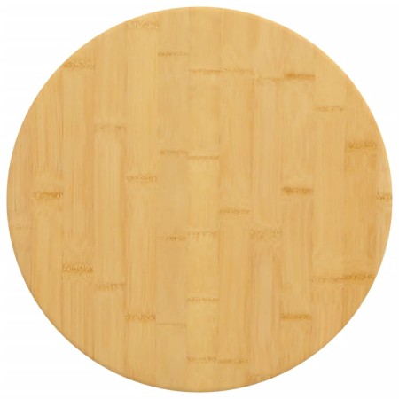 Bamboo table top Ø50x4 cm by vidaXL, Table tops - Ref: Foro24-352687, Price: 36,89 €, Discount: %