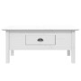 BODO coffee table solid white pine wood 100x55x45 cm by vidaXL, Coffee table - Ref: Foro24-355068, Price: 70,11 €, Discount: %