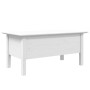 BODO coffee table solid white pine wood 100x55x45 cm by vidaXL, Coffee table - Ref: Foro24-355068, Price: 70,11 €, Discount: %