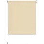 Exterior roller blind 220x230 cm cream by vidaXL, Blinds and blinds - Ref: Foro24-43455, Price: 53,74 €, Discount: %