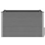 Arriate de WPC gris 150x50x91 cm de vidaXL, Maceteros y jardineras - Ref: Foro24-43608, Precio: 341,64 €, Descuento: %