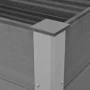 Gray WPC flower bed 150x50x91 cm by vidaXL, Pots and planters - Ref: Foro24-43608, Price: 330,56 €, Discount: %