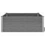 Arriate de WPC gris 150x100x54 cm de vidaXL, Maceteros y jardineras - Ref: Foro24-43609, Precio: 192,57 €, Descuento: %