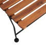 Garden lounger made of solid acacia wood by vidaXL, Loungers - Ref: Foro24-44390, Price: 119,58 €, Discount: %