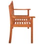 3-seater garden bench solid eucalyptus wood 150 cm by vidaXL, garden benches - Ref: Foro24-44399, Price: 176,60 €, Discount: %