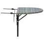 Gray synthetic rattan garden table 60x60x40 cm by vidaXL, Garden tables - Ref: Foro24-45775, Price: 36,92 €, Discount: %