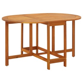 Mesa de jardín madera maciza de acacia 130x90x72 cm de vidaXL, Mesas de jardín - Ref: Foro24-42659, Precio: 151,09 €, Descuen...