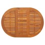 Mesa de jardín madera maciza de acacia 130x90x72 cm de vidaXL, Mesas de jardín - Ref: Foro24-42659, Precio: 151,59 €, Descuen...