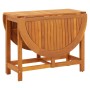 Mesa de jardín madera maciza de acacia 130x90x72 cm de vidaXL, Mesas de jardín - Ref: Foro24-42659, Precio: 151,59 €, Descuen...