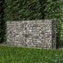 Gabion wall basket galvanized steel 200x30x100 cm by vidaXL, fence panels - Ref: Foro24-142548, Price: 87,31 €, Discount: %