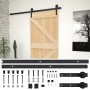 Sliding door with solid pine wood fittings 90x210 cm by vidaXL, Doors - Ref: Foro24-3057499, Price: 205,64 €, Discount: %