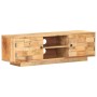 Solid mango wood TV cabinet 116x30x35 cm by vidaXL, TV Furniture - Ref: Foro24-320472, Price: 204,65 €, Discount: %