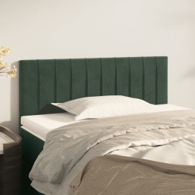 Dark green velvet headboard 90x5x78/88 cm by vidaXL, Headboards and footboards - Ref: Foro24-346225, Price: 45,99 €, Discount: %