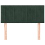 Dark green velvet headboard 90x5x78/88 cm by vidaXL, Headboards and footboards - Ref: Foro24-346225, Price: 45,99 €, Discount: %