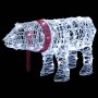 Decorative Christmas bear with 45 acrylic LEDs 71x20x38 cm by vidaXL, Christmas lights - Ref: Foro24-51008, Price: 52,93 €, D...