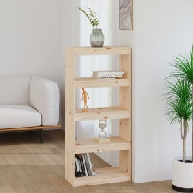 Pine wood shelf/space divider 60x30x135.5 cm by vidaXL, Bookcases and shelves - Ref: Foro24-808168, Price: 74,91 €, Discount: %