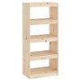 Pine wood shelf/space divider 60x30x135.5 cm by vidaXL, Bookcases and shelves - Ref: Foro24-808168, Price: 74,96 €, Discount: %