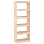 Pine wood shelf/space divider 60x30x167.5 cm by vidaXL, Bookcases and shelves - Ref: Foro24-808173, Price: 113,14 €, Discount: %