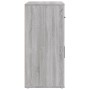 Aparador de madera contrachapada gris Sonoma 80x33x70 cm de vidaXL, Aparadores - Ref: Foro24-816574, Precio: 89,13 €, Descuen...