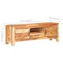 Massivholz Akazienholz TV-Möbel 116x30x40 cm von vidaXL, TV-Möbel - Ref: Foro24-320473, Preis: 162,37 €, Rabatt: %