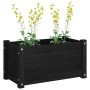 2 solid black pine wood planters 60x31x31 cm by vidaXL, Pots and planters - Ref: Foro24-810713, Price: 54,24 €, Discount: %