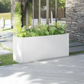 Jardinera madera maciza de pino blanco 150x50x70 cm de vidaXL, Maceteros y jardineras - Ref: Foro24-810755, Precio: 185,99 €,...