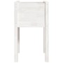 Jardinera de madera maciza de pino blanco 40x40x70 cm de vidaXL, Maceteros y jardineras - Ref: Foro24-810791, Precio: 27,35 €...