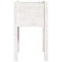 Planters 2 units solid white pine wood 40x40x70 cm by vidaXL, Pots and planters - Ref: Foro24-810792, Price: 50,53 €, Discoun...