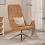 Sillón de relax de piel de ante sintético gris taupé de vidaXL, Sillones - Ref: Foro24-341248, Precio: 72,54 €, Descuento: %