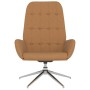 Sillón de relax de piel de ante sintético gris taupé de vidaXL, Sillones - Ref: Foro24-341248, Precio: 72,54 €, Descuento: %