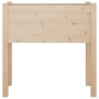 Jardineras 2 uds madera maciza de pino 70x31x70 cm de vidaXL, Maceteros y jardineras - Ref: Foro24-810820, Precio: 70,99 €, D...