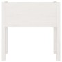 Solid white pine wood planter 70x31x70 cm by vidaXL, Pots and planters - Ref: Foro24-810821, Price: 46,84 €, Discount: %