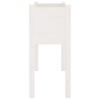 Solid white pine wood planter 70x31x70 cm by vidaXL, Pots and planters - Ref: Foro24-810821, Price: 46,84 €, Discount: %