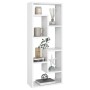 Glossy white plywood wall shelf 36x16x90 cm by vidaXL, Shelves and shelves - Ref: Foro24-803017, Price: 38,50 €, Discount: %