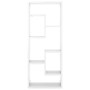 Glossy white plywood wall shelf 36x16x90 cm by vidaXL, Shelves and shelves - Ref: Foro24-803017, Price: 38,50 €, Discount: %