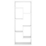 White plywood wall shelf 36x16x90 cm by vidaXL, Shelves and shelves - Ref: Foro24-803011, Price: 35,78 €, Discount: %