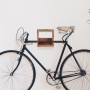 Wall-mounted bike rack 35x25x25 cm made of recycled wood by vidaXL, Vehicle bike rack - Ref: Foro24-320478, Price: 49,13 €, D...