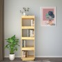 Solid pine wood shelf/space divider 40x35x135 cm by vidaXL, Bookcases and shelves - Ref: Foro24-810849, Price: 50,99 €, Disco...