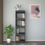 Gray pine wood shelf/space divider 40x35x135 cm by vidaXL, Bookcases and shelves - Ref: Foro24-810851, Price: 47,99 €, Discou...