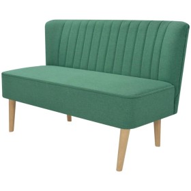 Green fabric sofa 117x55.5x77 cm by vidaXL, Sofas - Ref: Foro24-244073, Price: 254,99 €, Discount: %