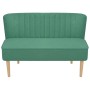 Green fabric sofa 117x55.5x77 cm by vidaXL, Sofas - Ref: Foro24-244073, Price: 255,78 €, Discount: %