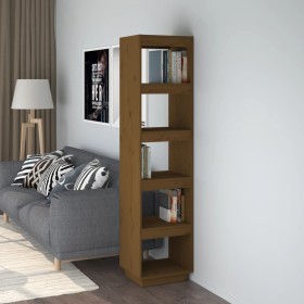 Shelving / space divider pine honey brown 80x30x167.4 cm by vidaXL, Bookcases and shelves - Ref: Foro24-810857, Price: 65,00 ...