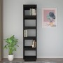 Estantería/divisor de espacios madera pino negro 40x35x167 cm de vidaXL, Librerías y estanterías - Ref: Foro24-810858, Precio...