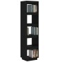 Black pine wood shelving/space divider 40x35x167 cm by vidaXL, Bookcases and shelves - Ref: Foro24-810858, Price: 87,99 €, Di...