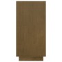 Estantería de madera maciza de pino marrón miel 80x35x71 cm de vidaXL, Librerías y estanterías - Ref: Foro24-810882, Precio: ...