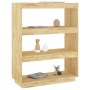 Estantería/divisor de espacios madera maciza pino 80x35x103 cm de vidaXL, Librerías y estanterías - Ref: Foro24-810884, Preci...