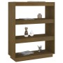 Honey brown pine wood shelf/space divider 80x35x103 cm by vidaXL, Bookcases and shelves - Ref: Foro24-810887, Price: 65,81 €,...