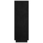 Estantería/divisor de espacios madera pino negro 80x35x103 cm de vidaXL, Librerías y estanterías - Ref: Foro24-810888, Precio...